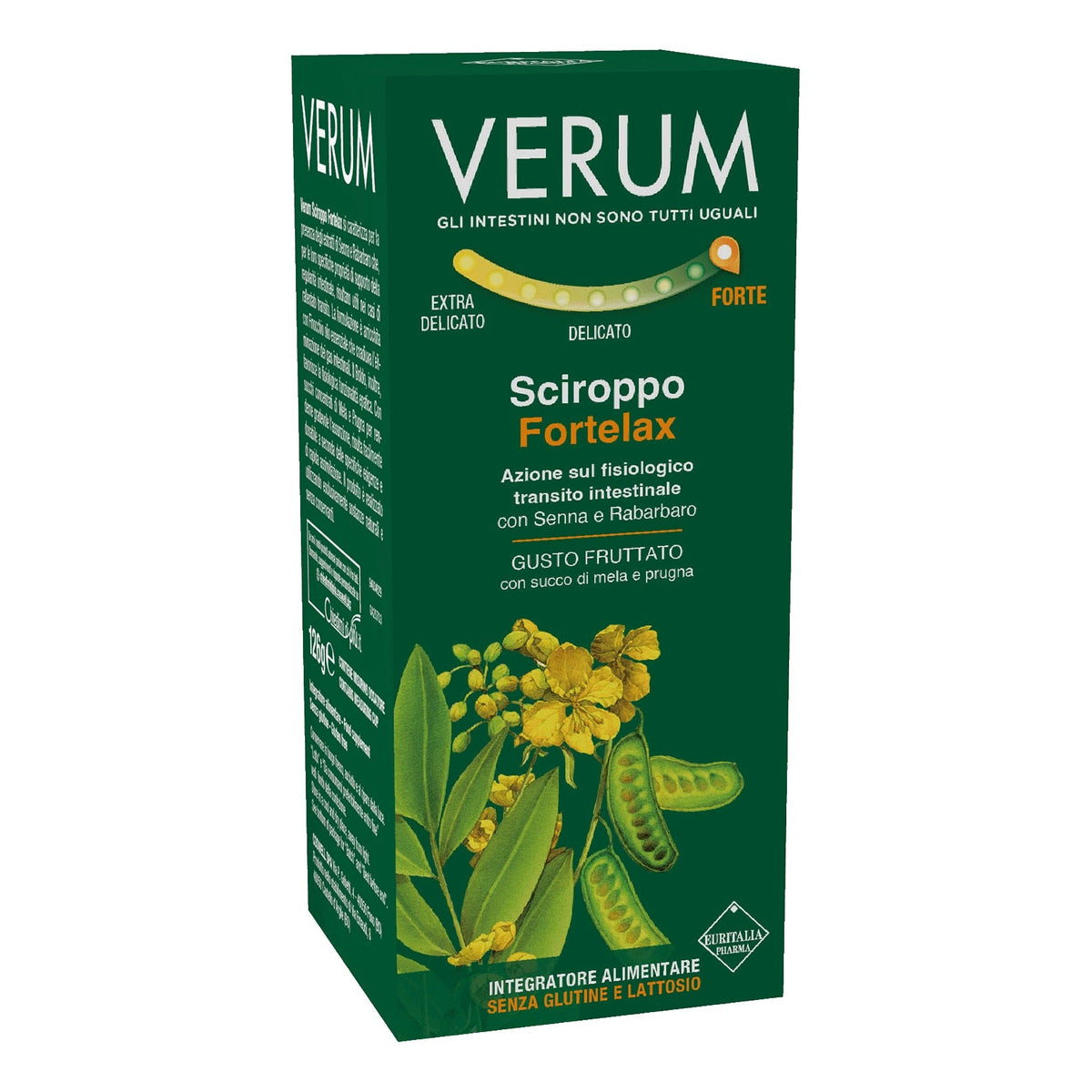 VERUM FORTELAX SCIROPPO 126 G