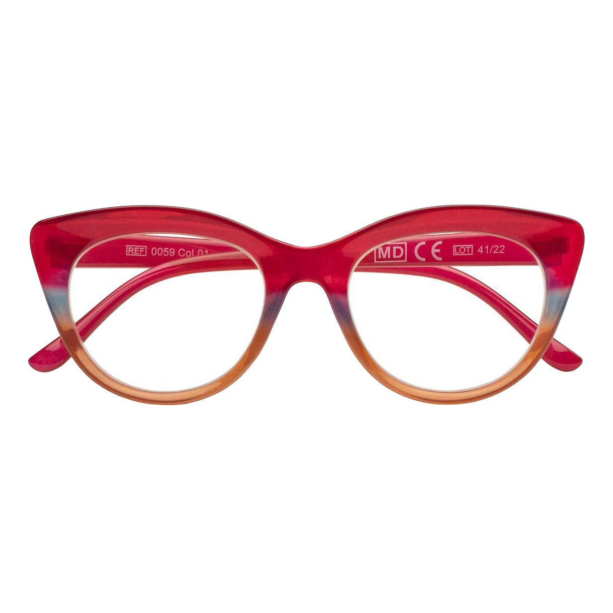 OCCHIALE DA LETTURA PREMONTATO UTILISSIMI MODELLO 0059 COLORE 01 D+2,50 DIOTTRIE