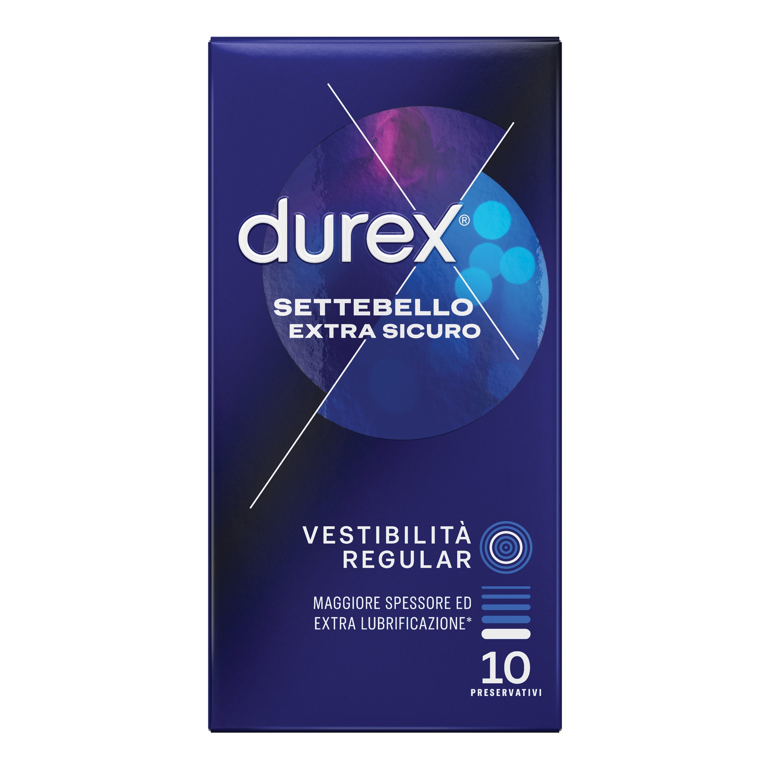 PROFILATTICO DUREX SETTEBELLO EXTRA SICURO 10 PEZZI