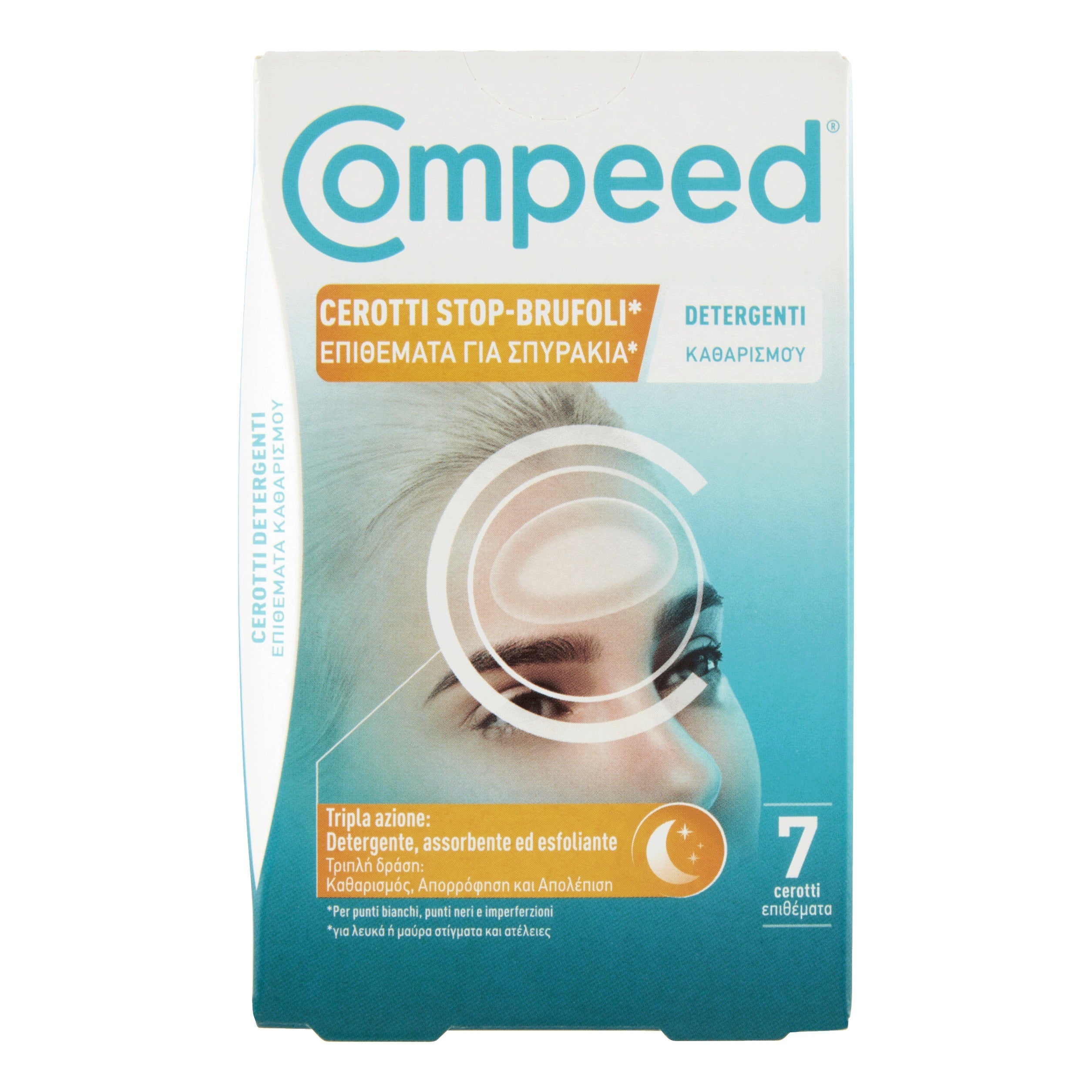 COMPEED CEROTTI STOP BRUFOLI DETERGENTI 7 PEZZI