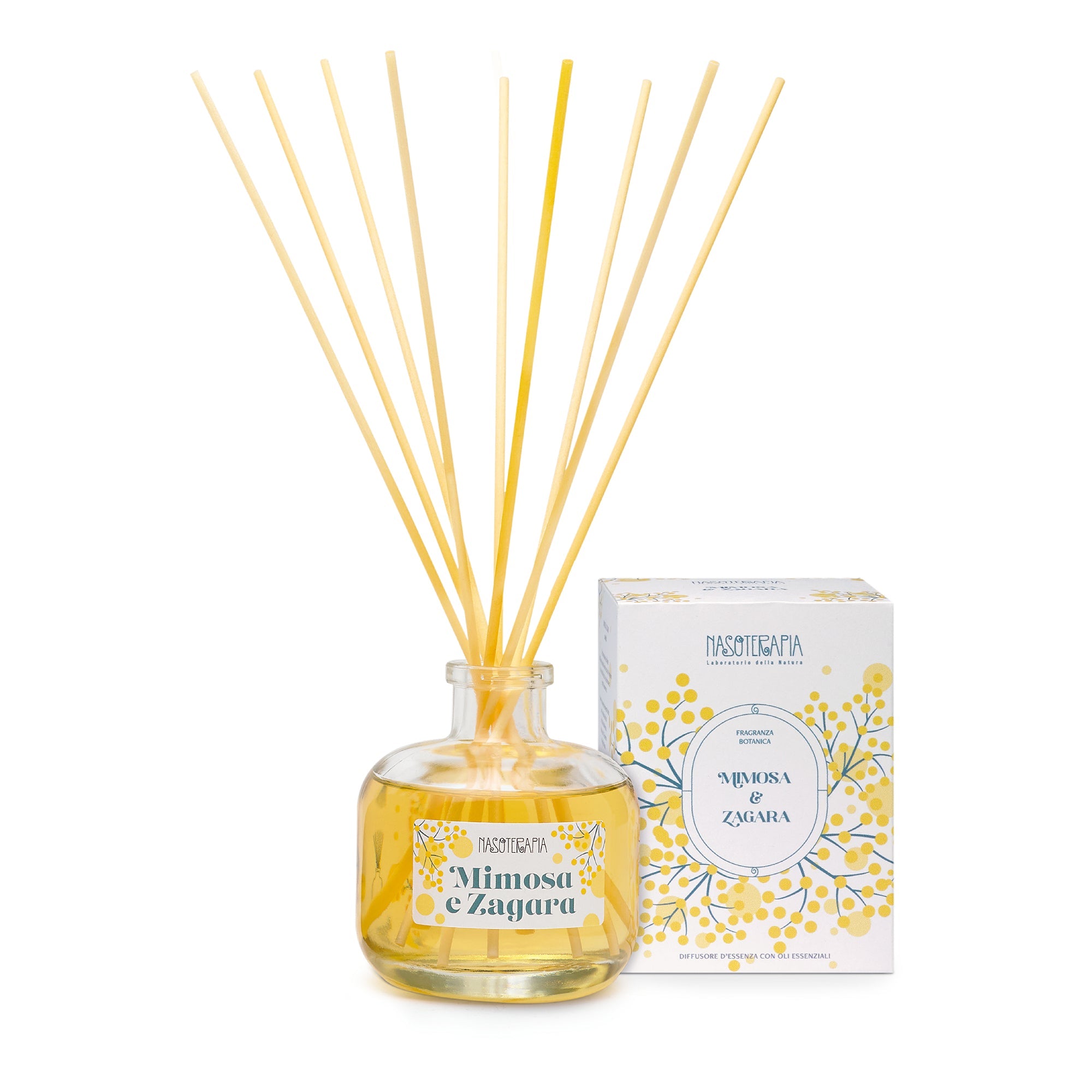 DIFFUSORE BASTONCINI MIMOSA E ZAGARA 200 ML