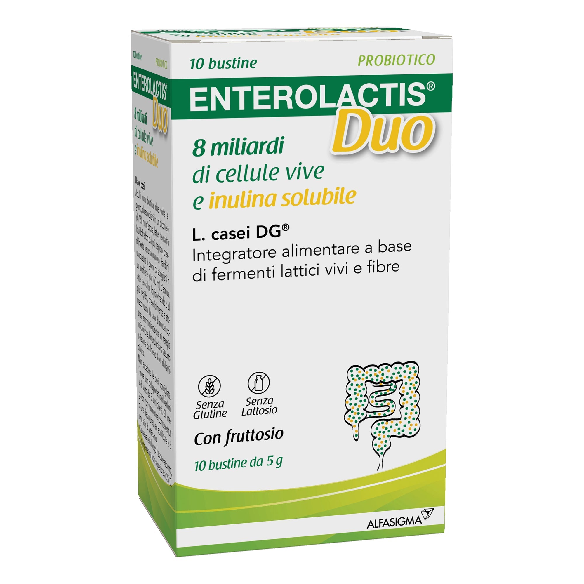 ENTEROLACTIS DUO INULINA 20 BUSTINE 5 G