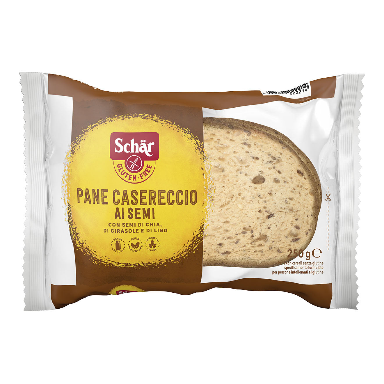SCHAR PANE CASERECCIO 5 PEZZI DA 55 G
