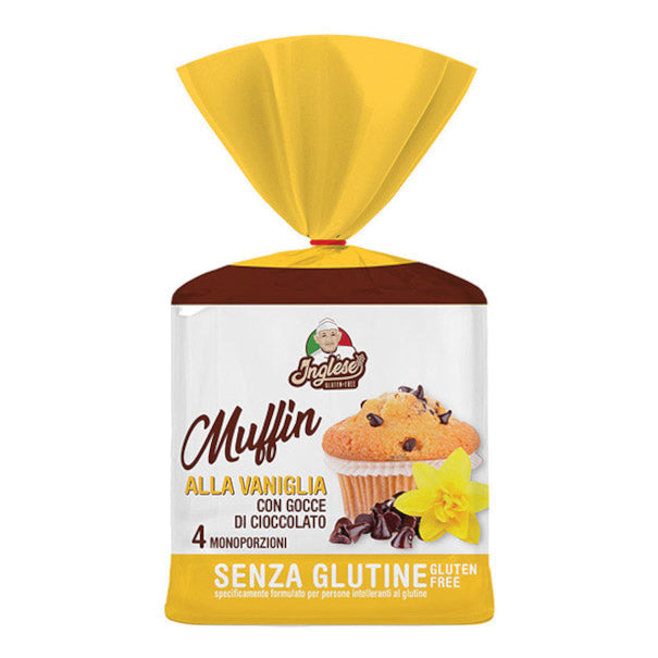 INGLESE MUFFIN VANIGLIA CON GOCCE DI CIOCCOLATO 200 G
