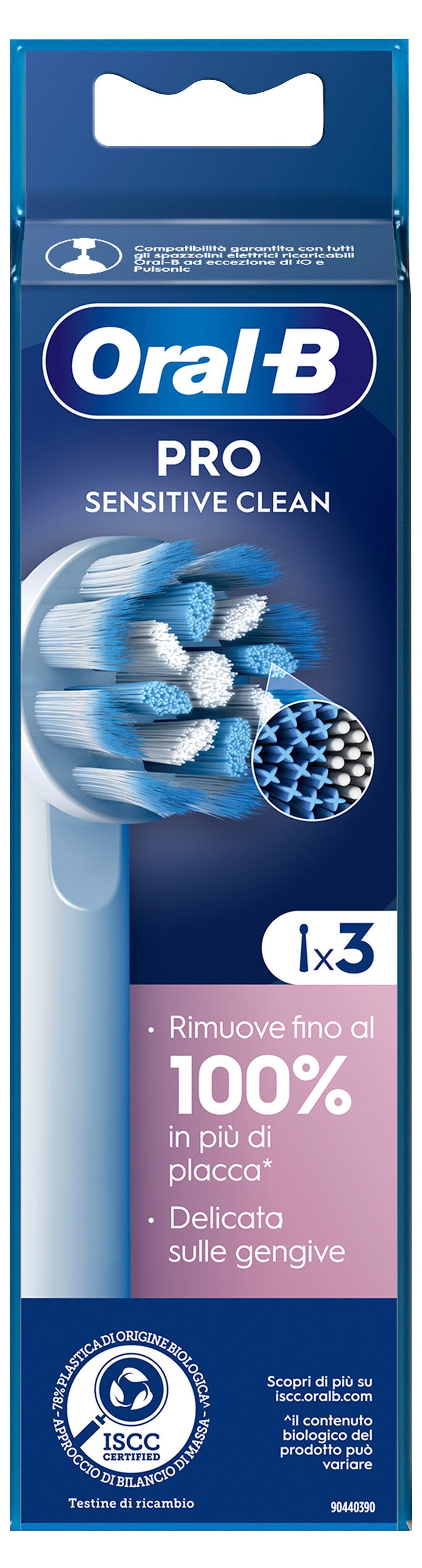 ORALB POWER REFILL EB50 SENSITIVE 5 PEZZI