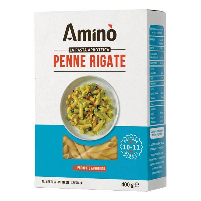 AMINO LA PASTA APROTEICA PENNE RIGATE 400 G