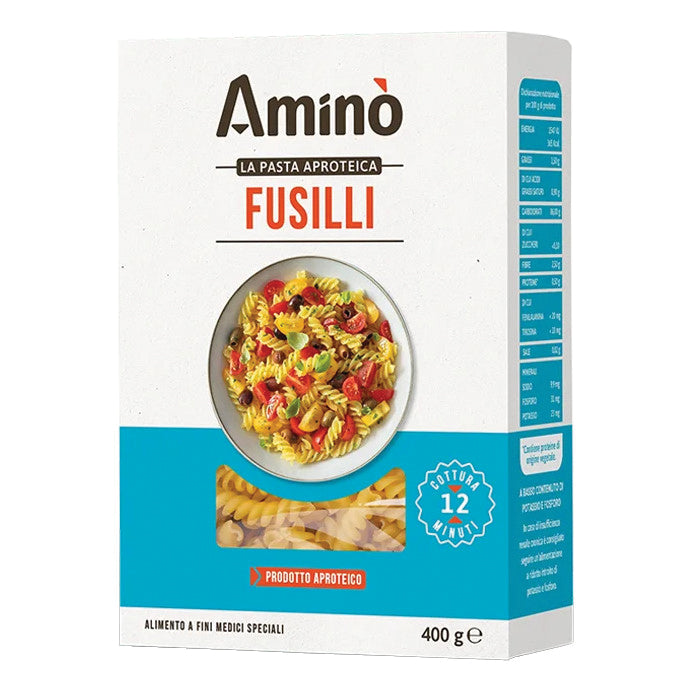 AMINO LA PASTA APROTEICA FUSILLI 400 G