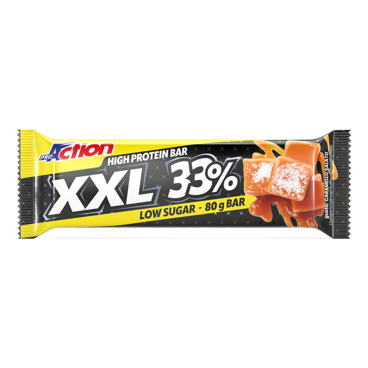 PROACTION XXL 32% BAR 80 G CARAMELLO SALATO