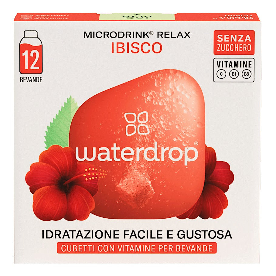 WATERDROP MICRODRINK RELAX 12 CUBETTI