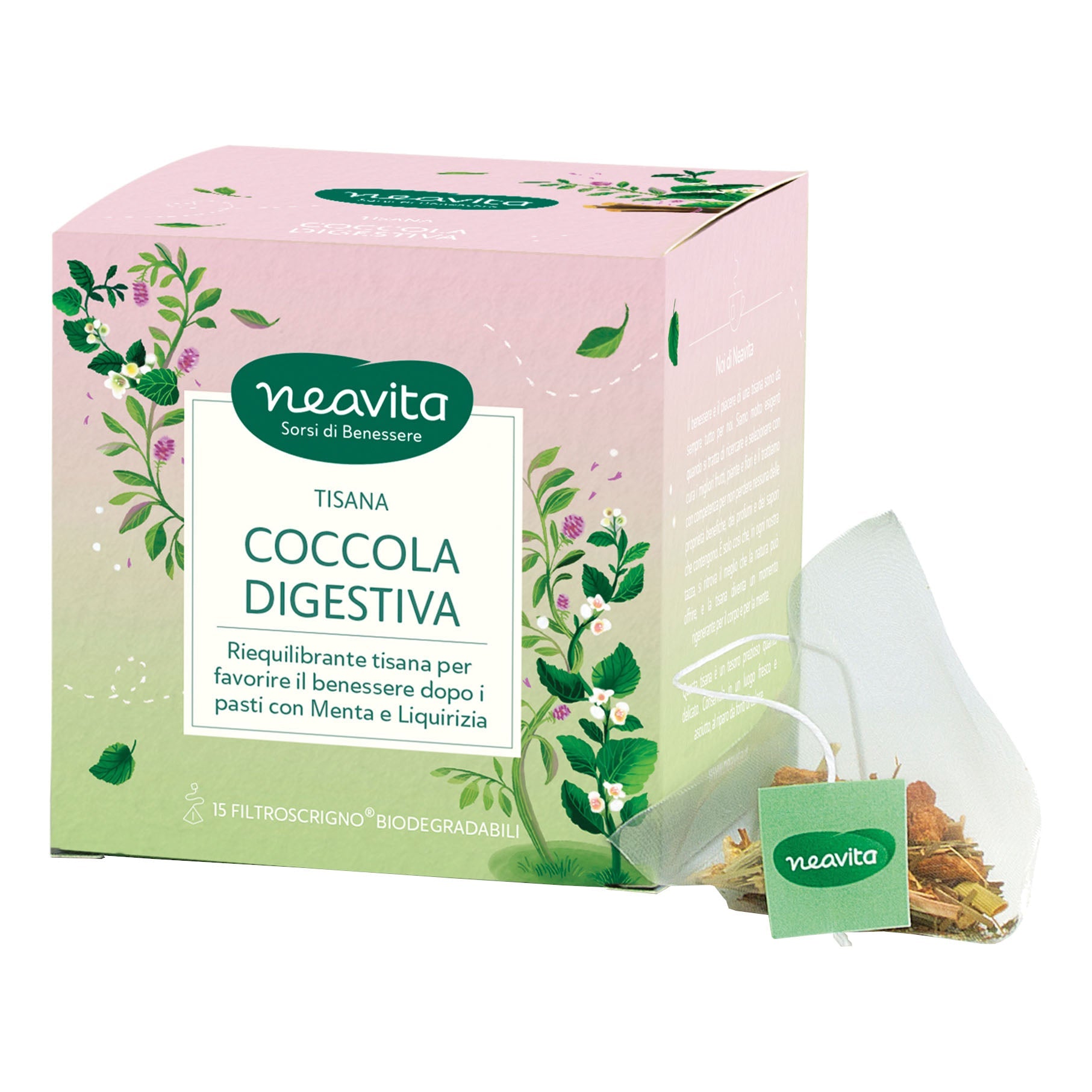 NEAVITA FILTROSCRIGNO COCCOLA DIGESTIVA