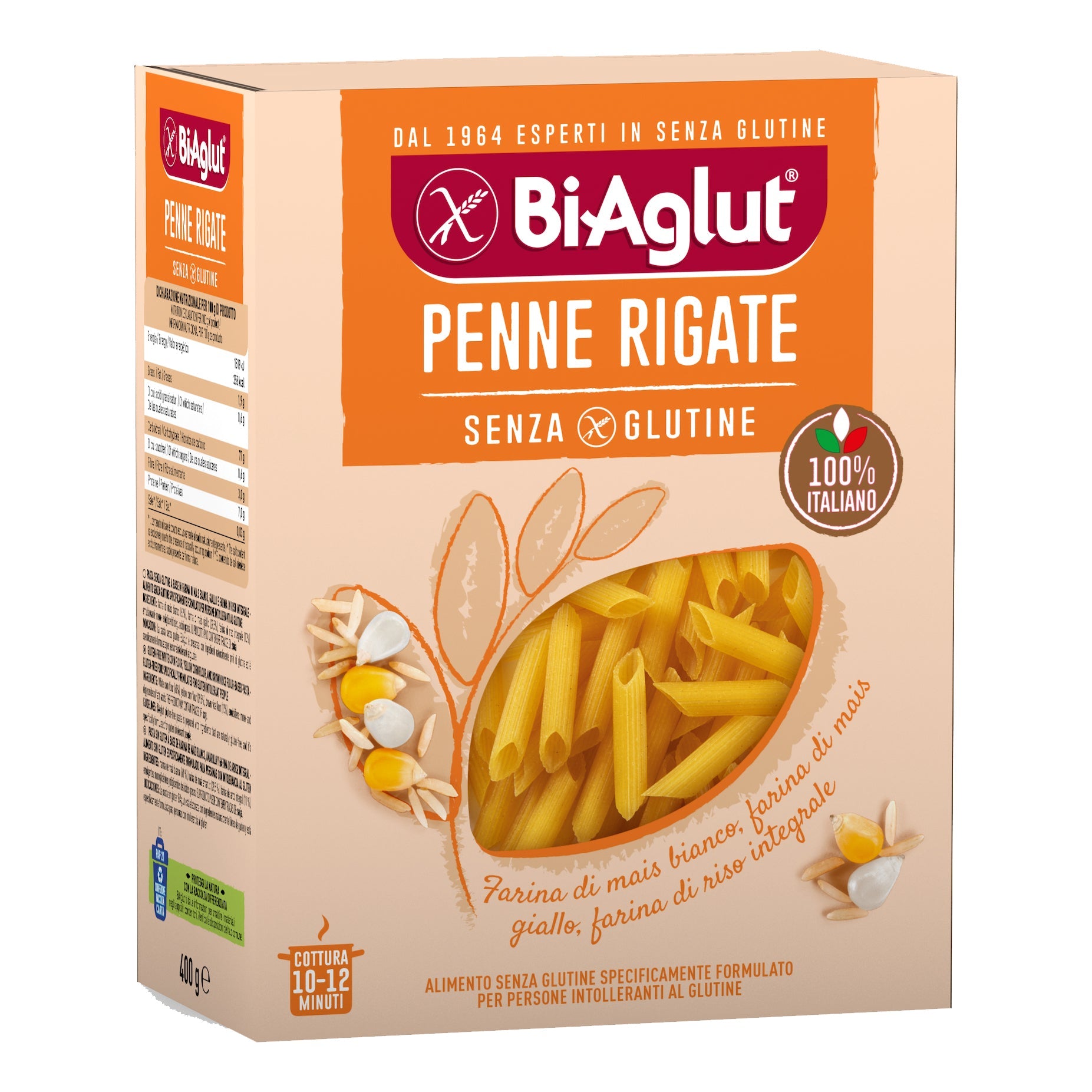 BIAGLUT PENNE RIGATE 400 G