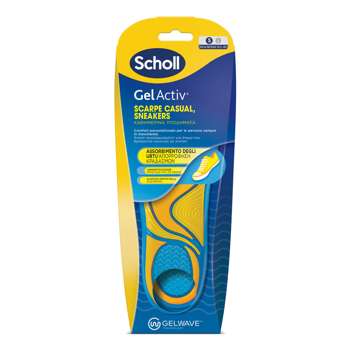 SCHOLL GELACTIV SCARPE CASUAL SNICKERS S