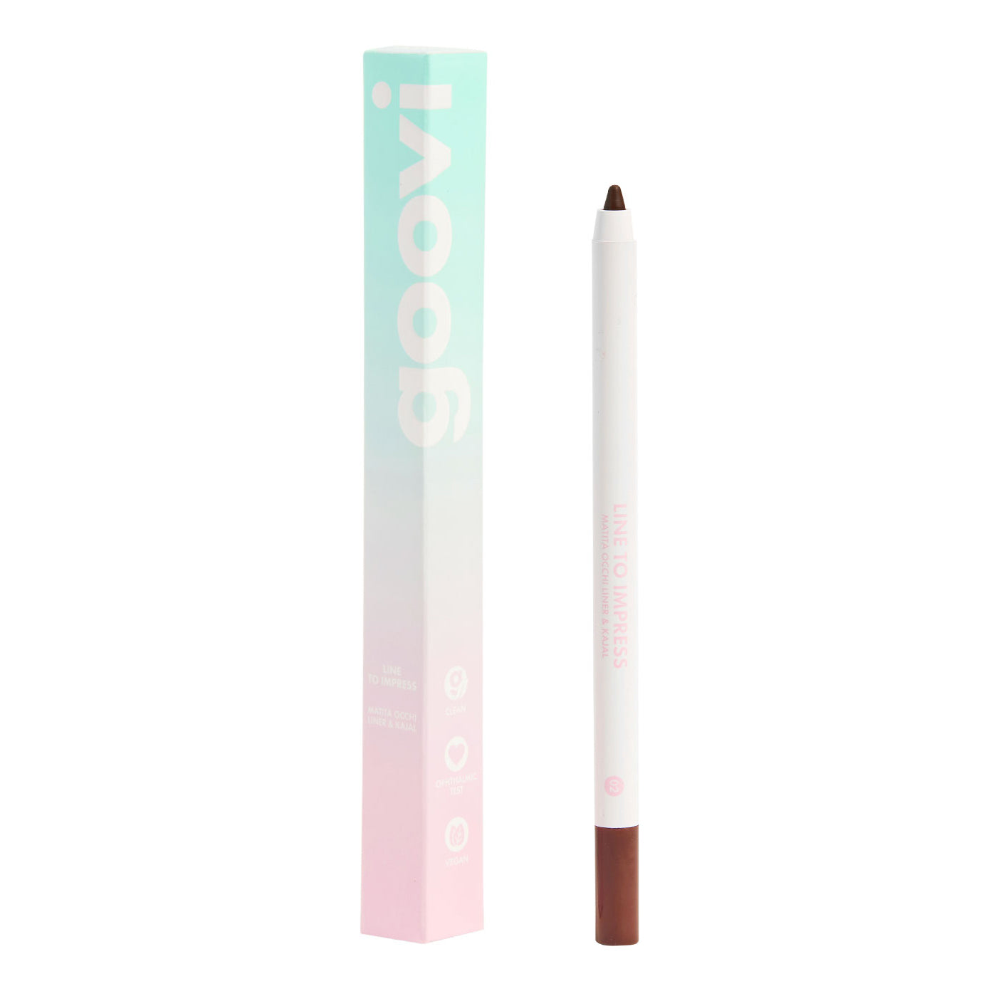 GOOVI MATITA OCCHI LINER & KAJAL 02 BROWN
