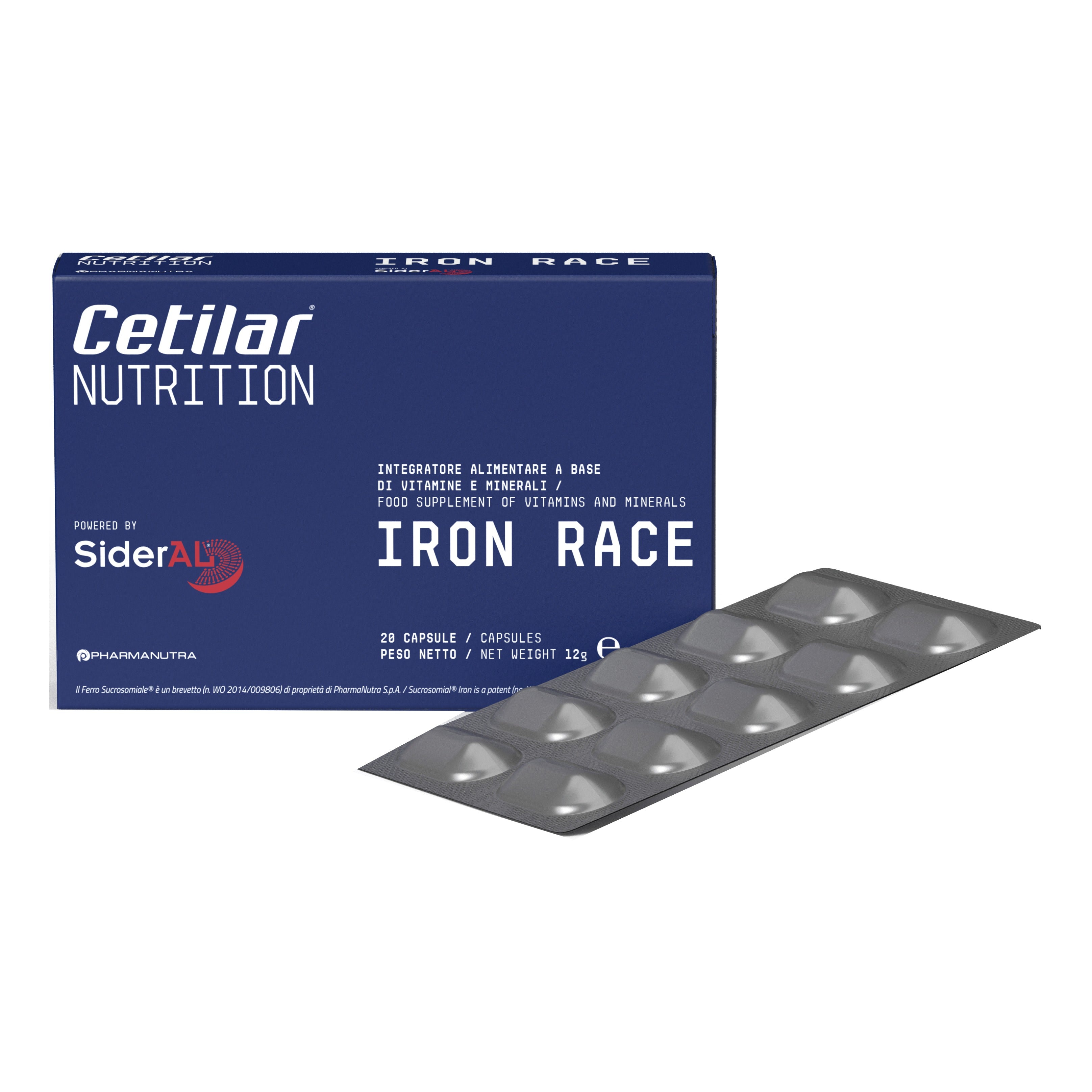 CETILAR IRON RACE 20 CAPSULE