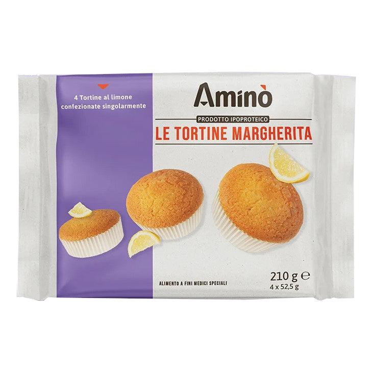 AMINO' LE TORTINE MARGHERITA 4 PEZZI X 52,5G
