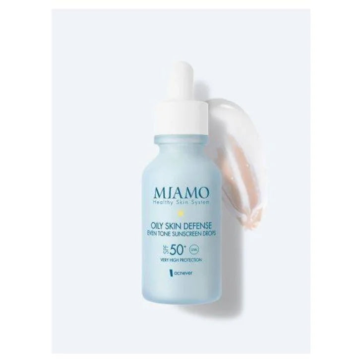 MIAMO ACNEVER OILY SKIN DEFENSE SUNSCREEN DROPS SPF 50+ 30 ML