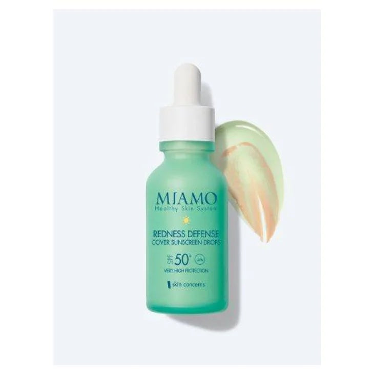 MIAMO SKIN CONCERNS REDNESS DEFENSE COVER SUNSCREEN DROPS 30ML