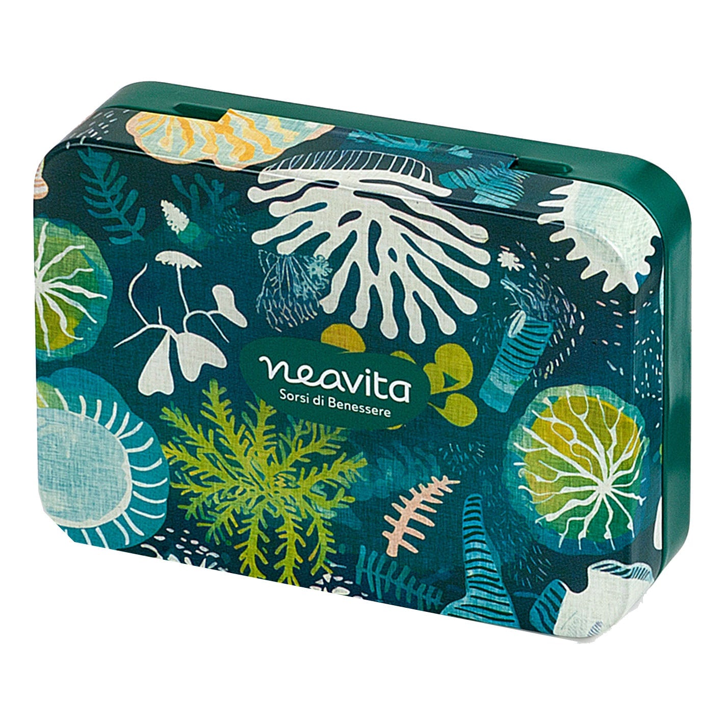 NEAVITA FILTROSCRIGNO TISANA EQUILIBRIO MINI TIN VERDE TWICETO GO 3 PEZZI