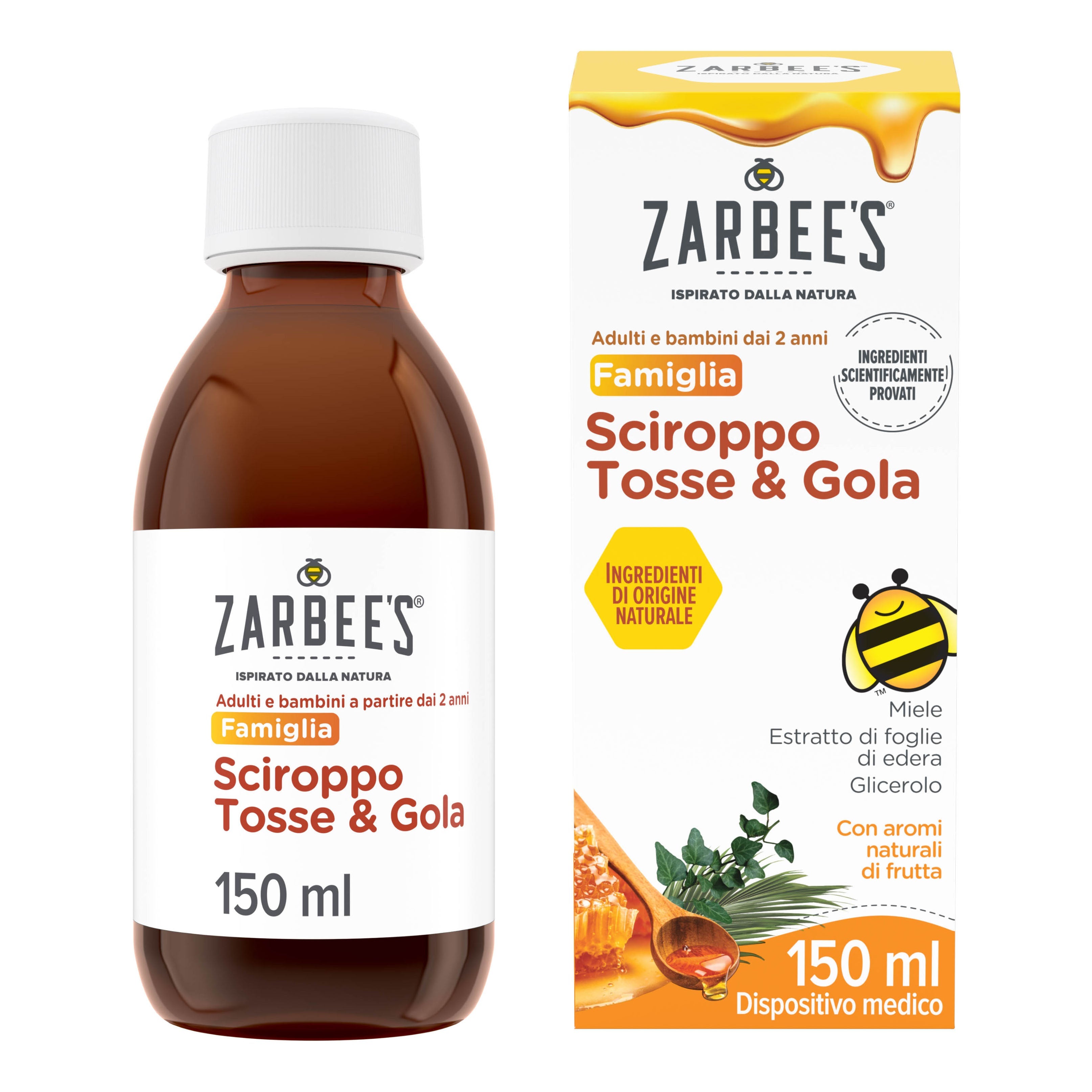 ZARBEE'S TOSSE GOLA SCIROPPO 150 ML