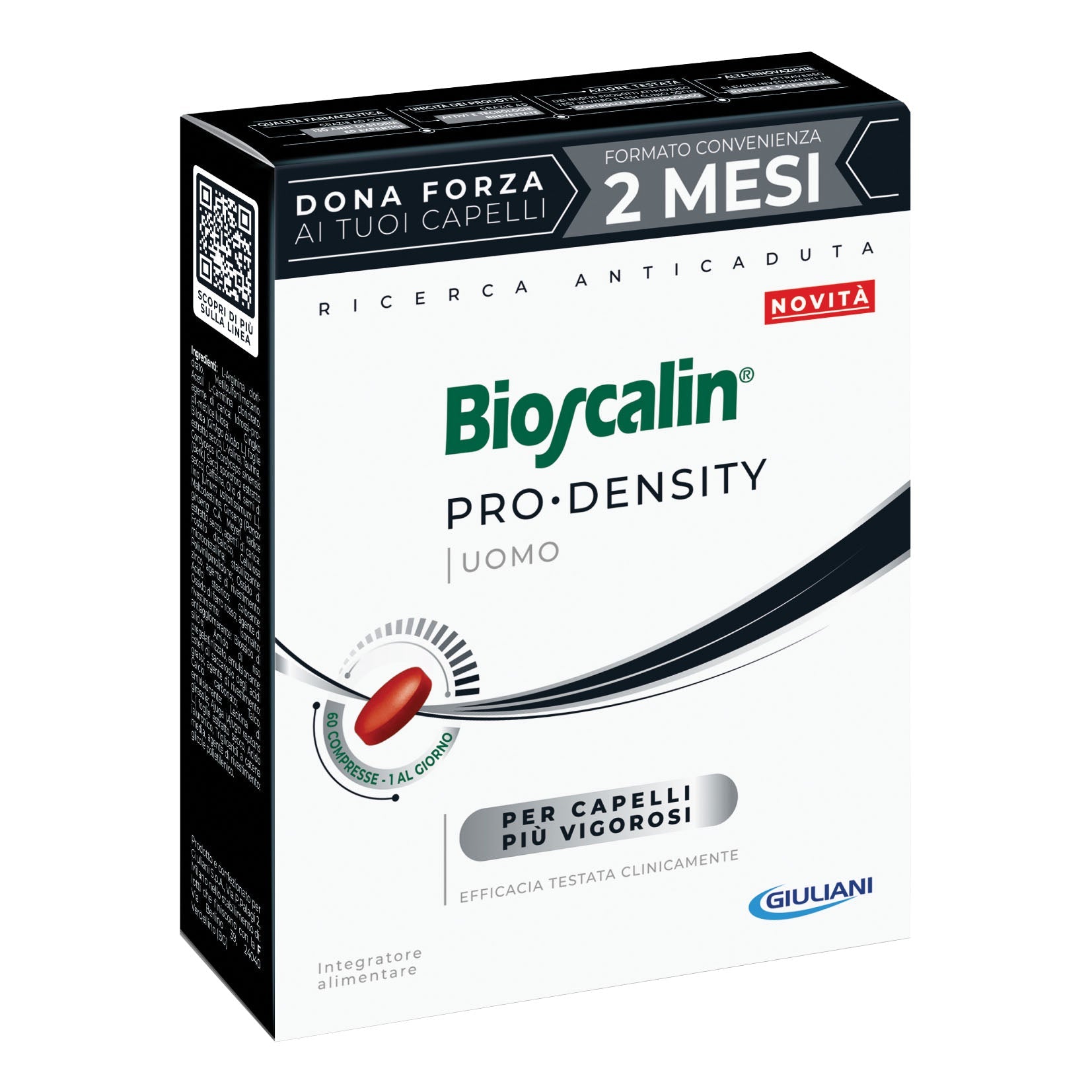 BIOSCALIN PRO DENSITY UOMO 60 COMPRESSE