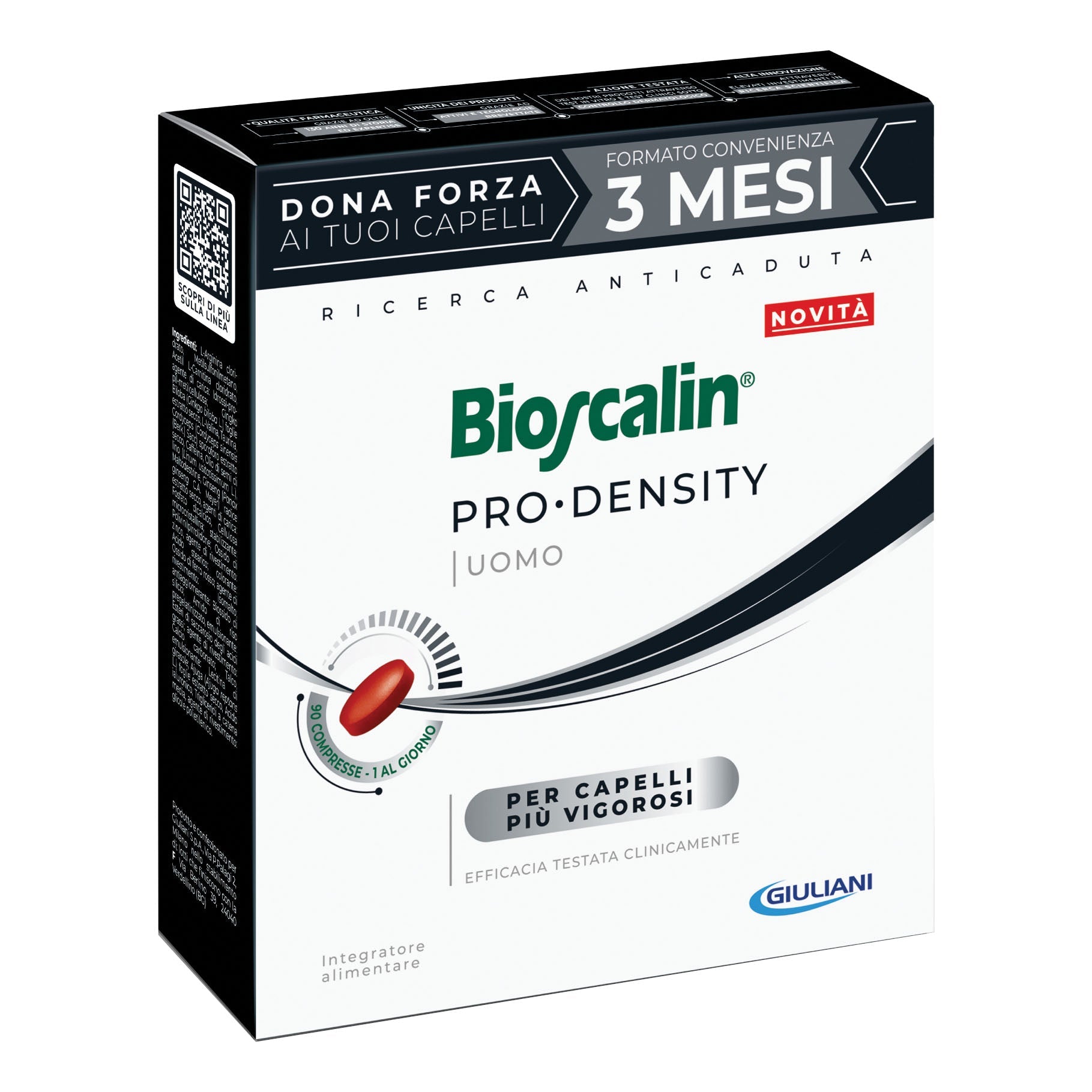 BIOSCALIN PRO DENSITY UOMO 90 COMPRESSE