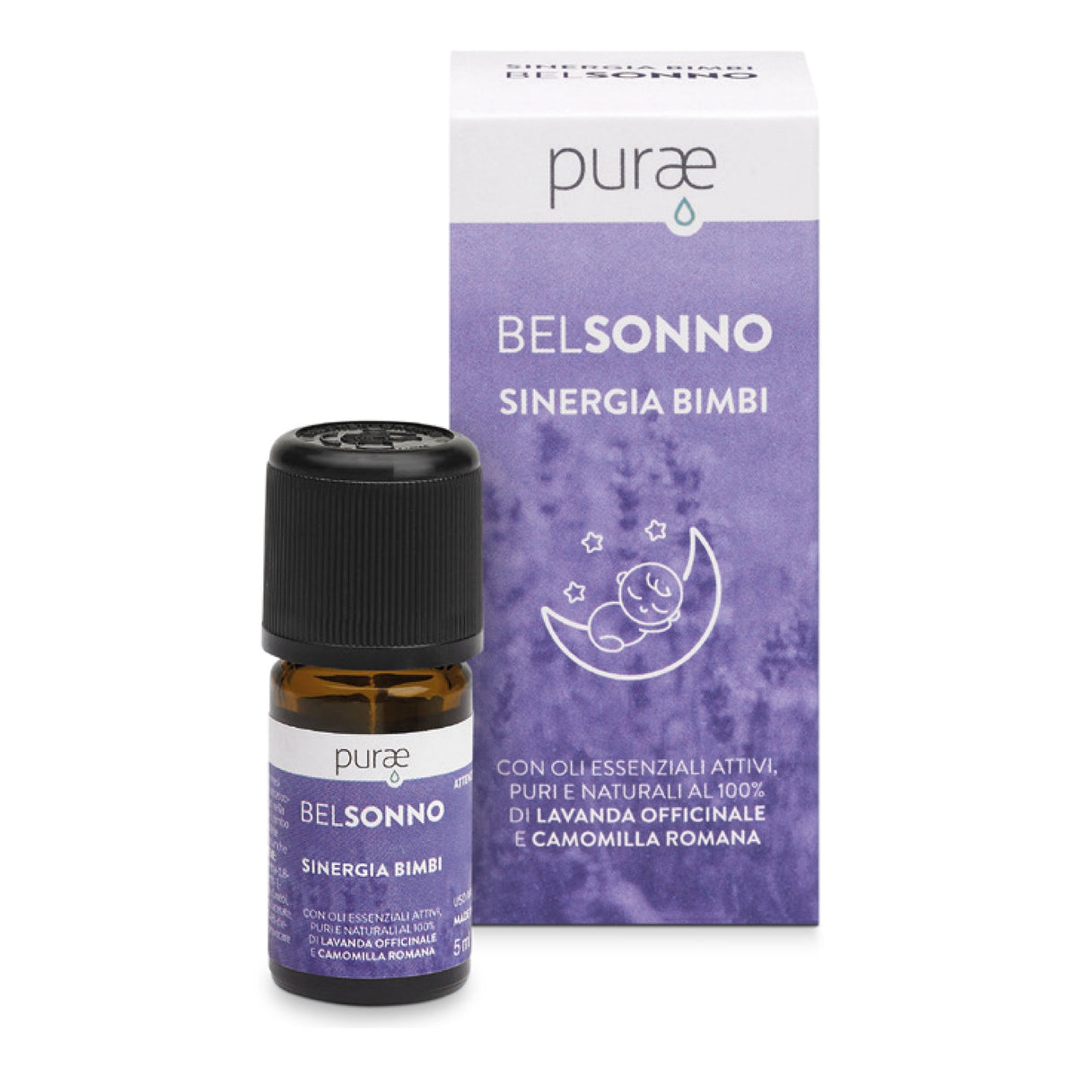 PURAE BELSONNO SINERGIA BABY NUOVA FORMULA 5 ML