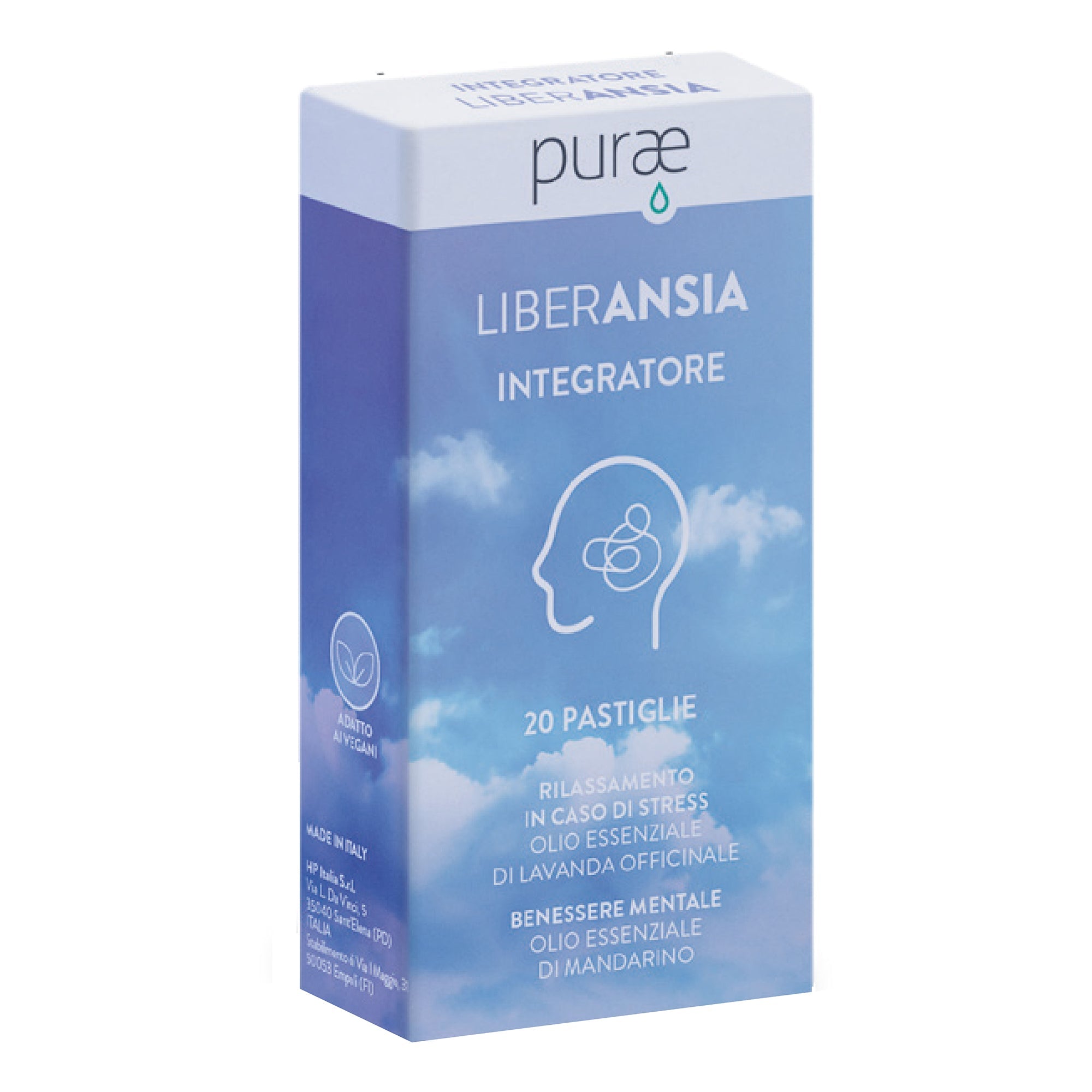 PURAE LIBERANSIA 20 PASTIGLIE