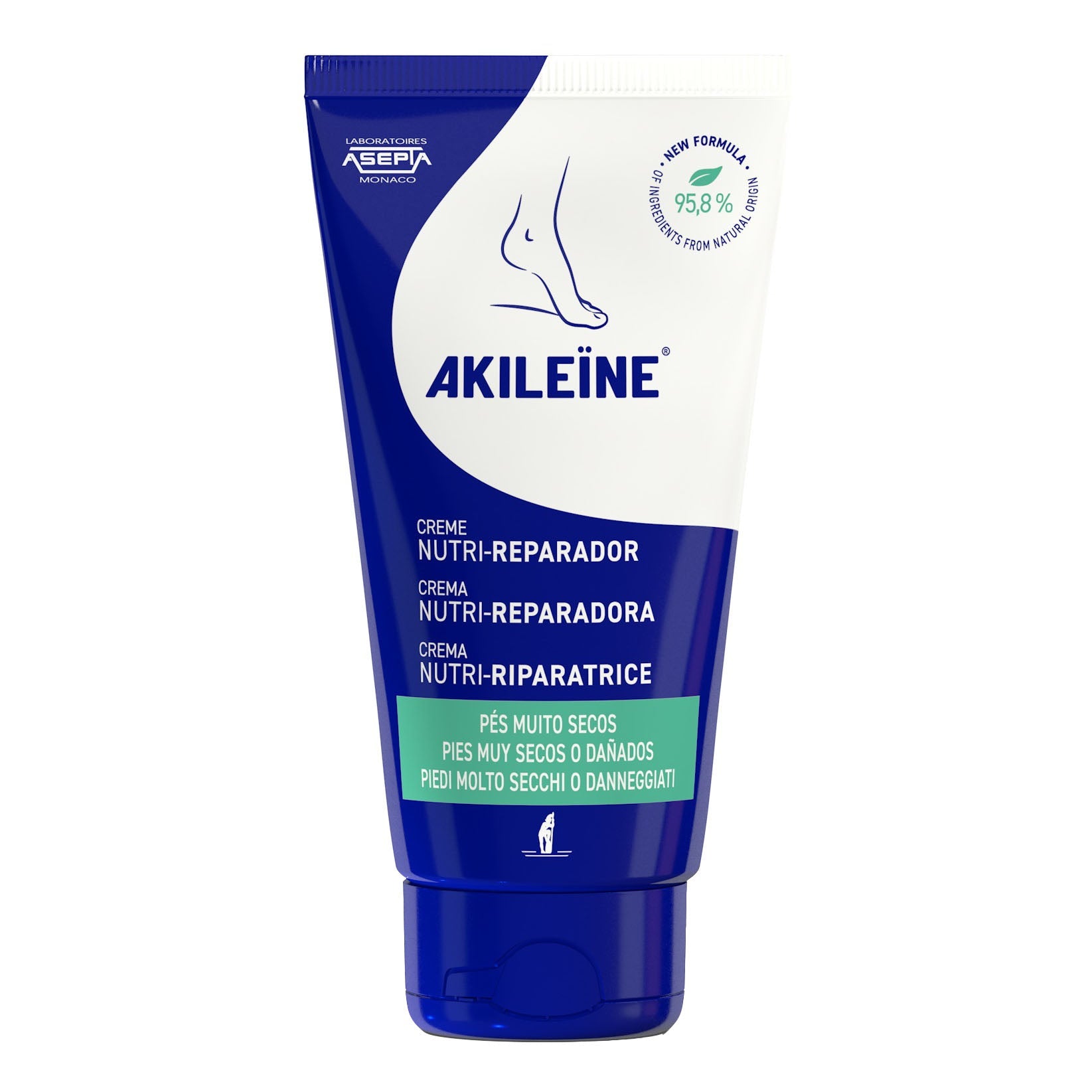 AKILEINE BLU CREMA PIEDI SECCHI 75 ML