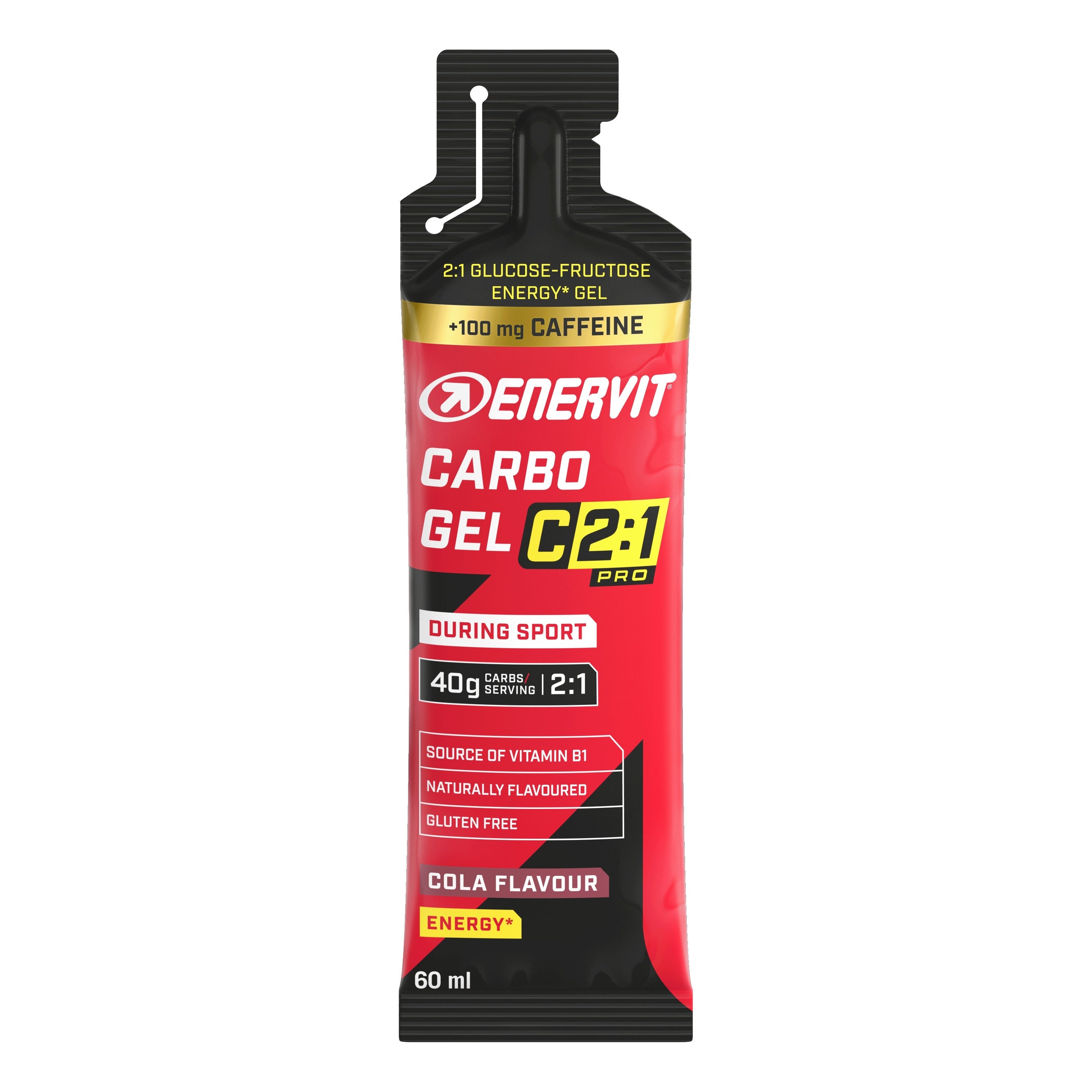 ENERVIT C2 1 PRO CARBO GEL COLA CON CAFFEINA 60 ML