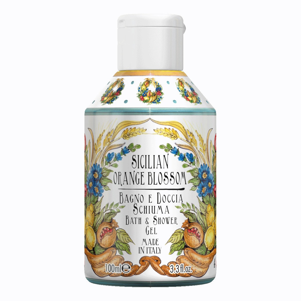 MAIOLICHE MINI BAGNODOCCIA 100 ML ORANGE SICILIAN