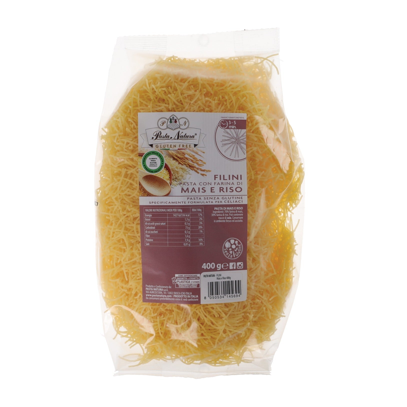 FILINI MAIS RISO 400 G