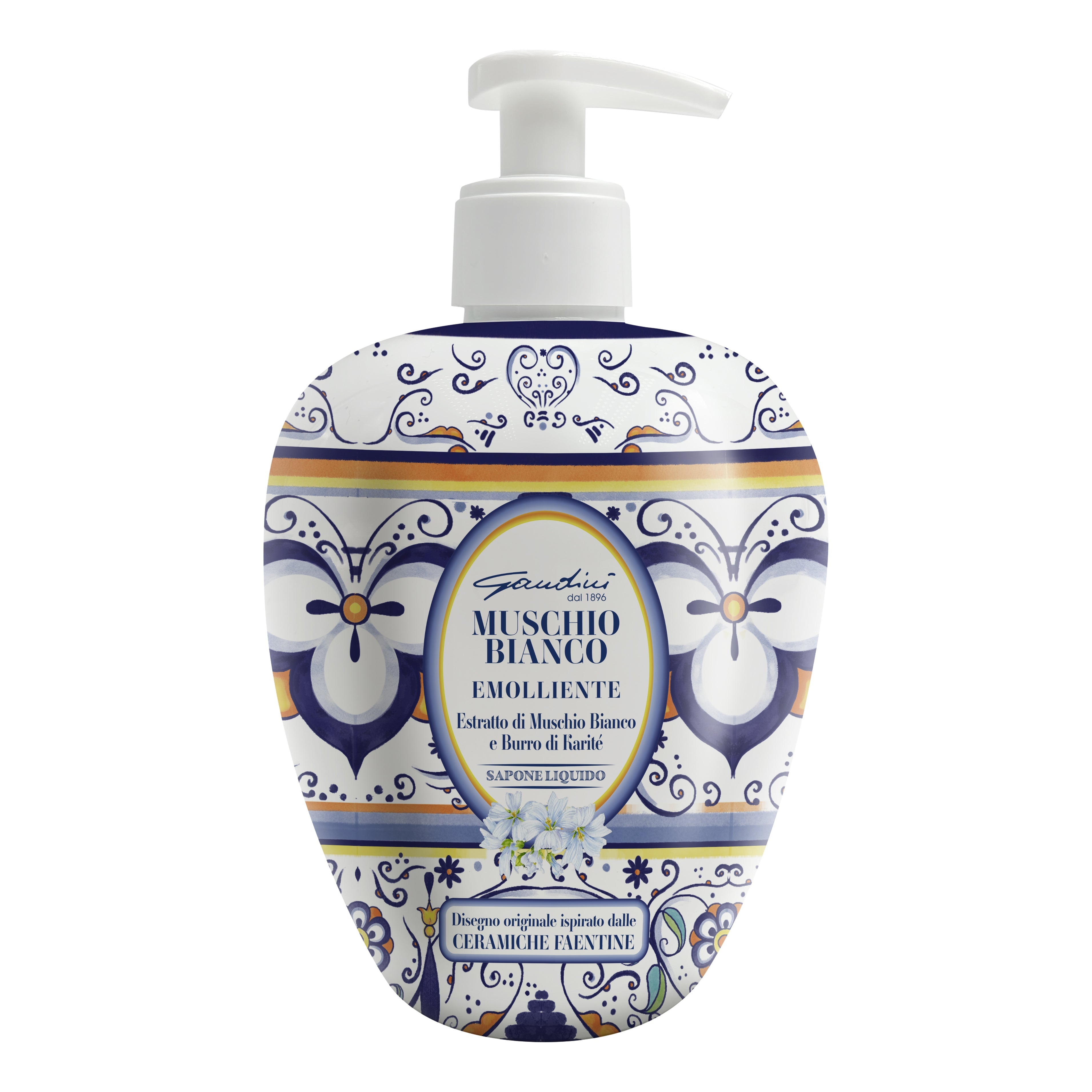 GANDINI SAPONE LIQUIDO FAENZA MUSCHIO 500 ML