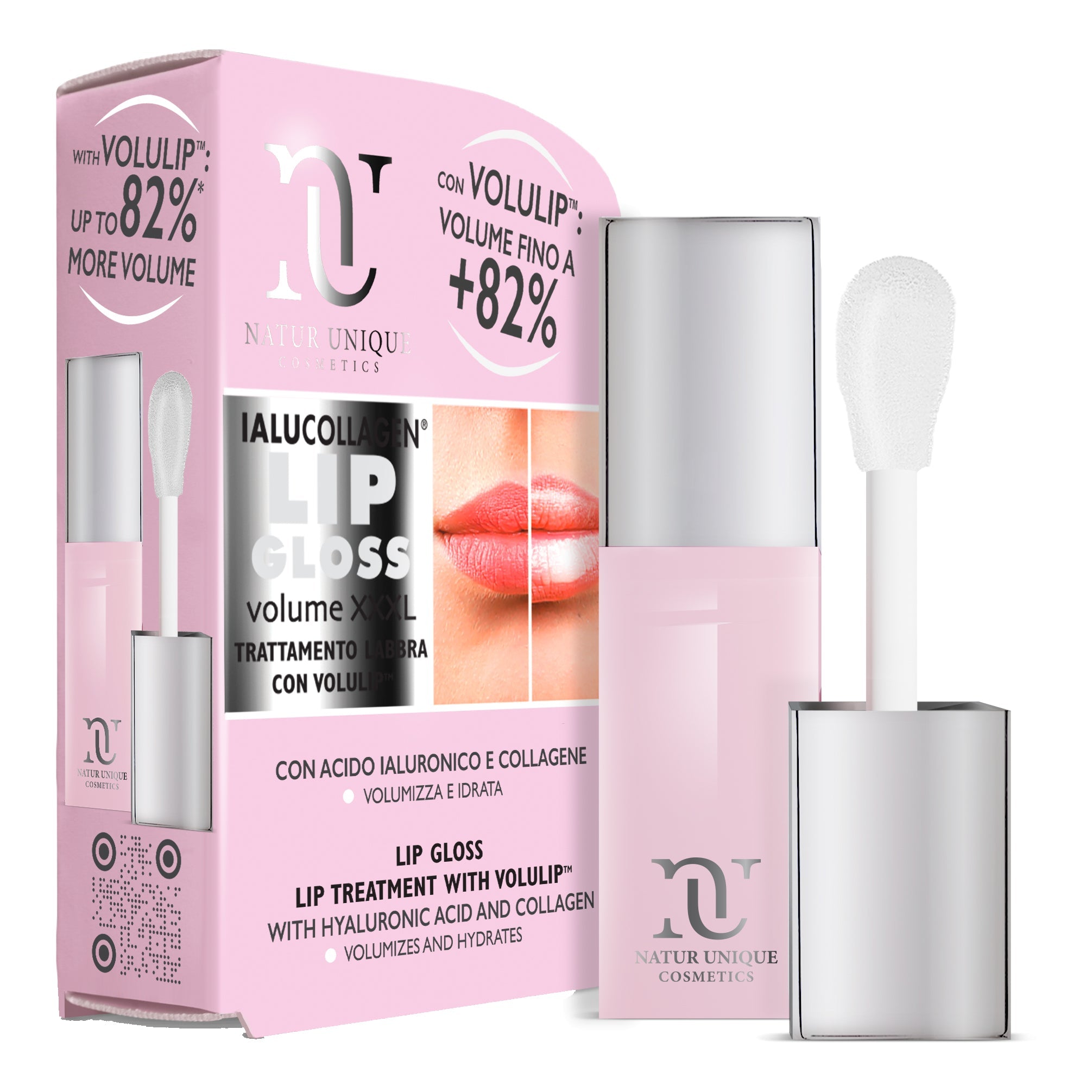 NATUR UNIQUE IALUCOLLAGEN LIP GLOSS VOLUME XXXL 8 ML