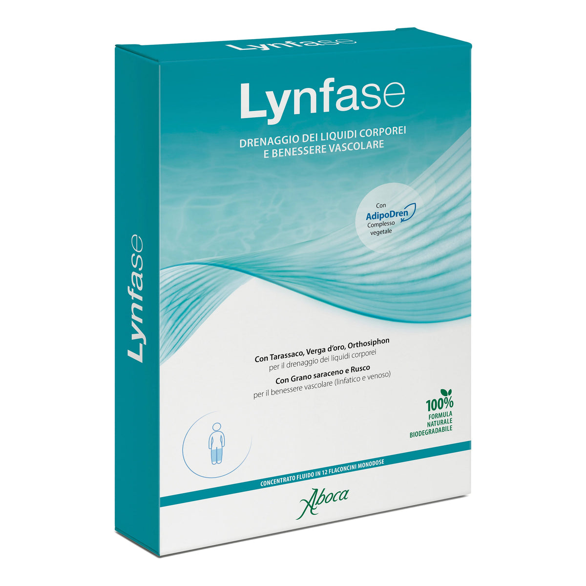 LYNFASE CONCENTRATO FLUIDO 12 FLACONCINI DA 13,3 G