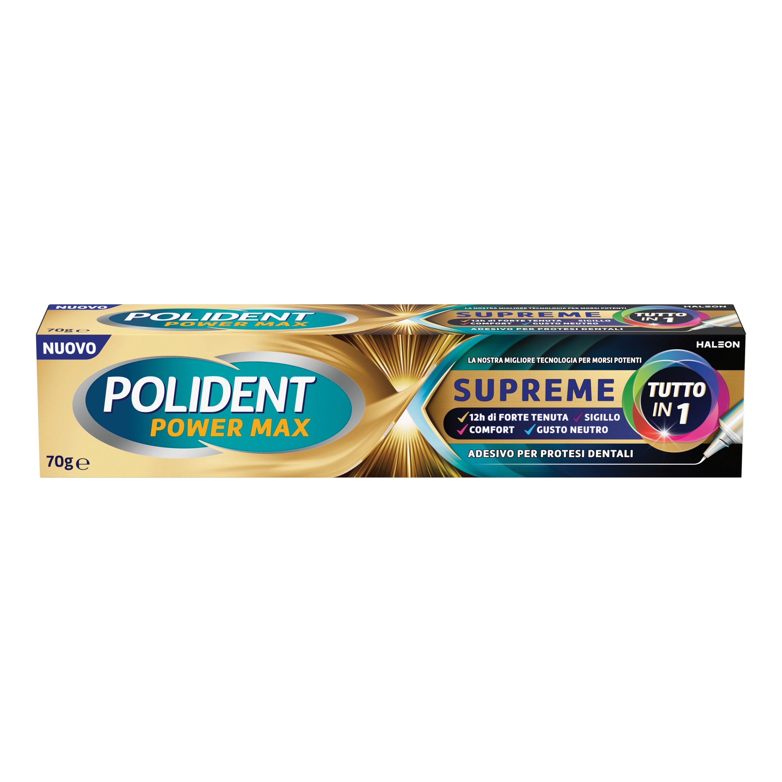 POLIDENT POWER MAX SUPREME TUTTO IN 1 CREMA ADESIVA PROTESI70 G