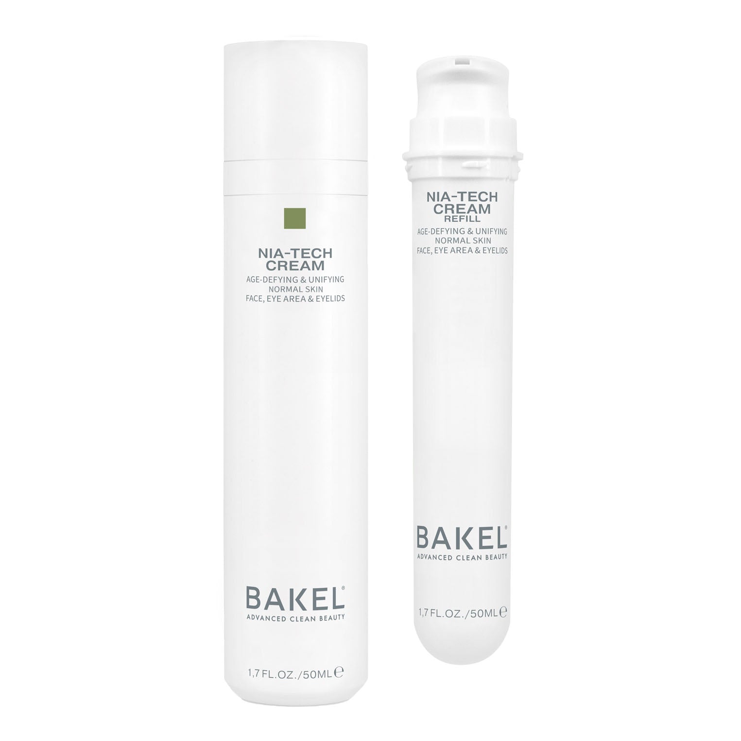 BAKEL NIA TECH CREAM NORMAL SKIN CASE & REFILL 50 ML