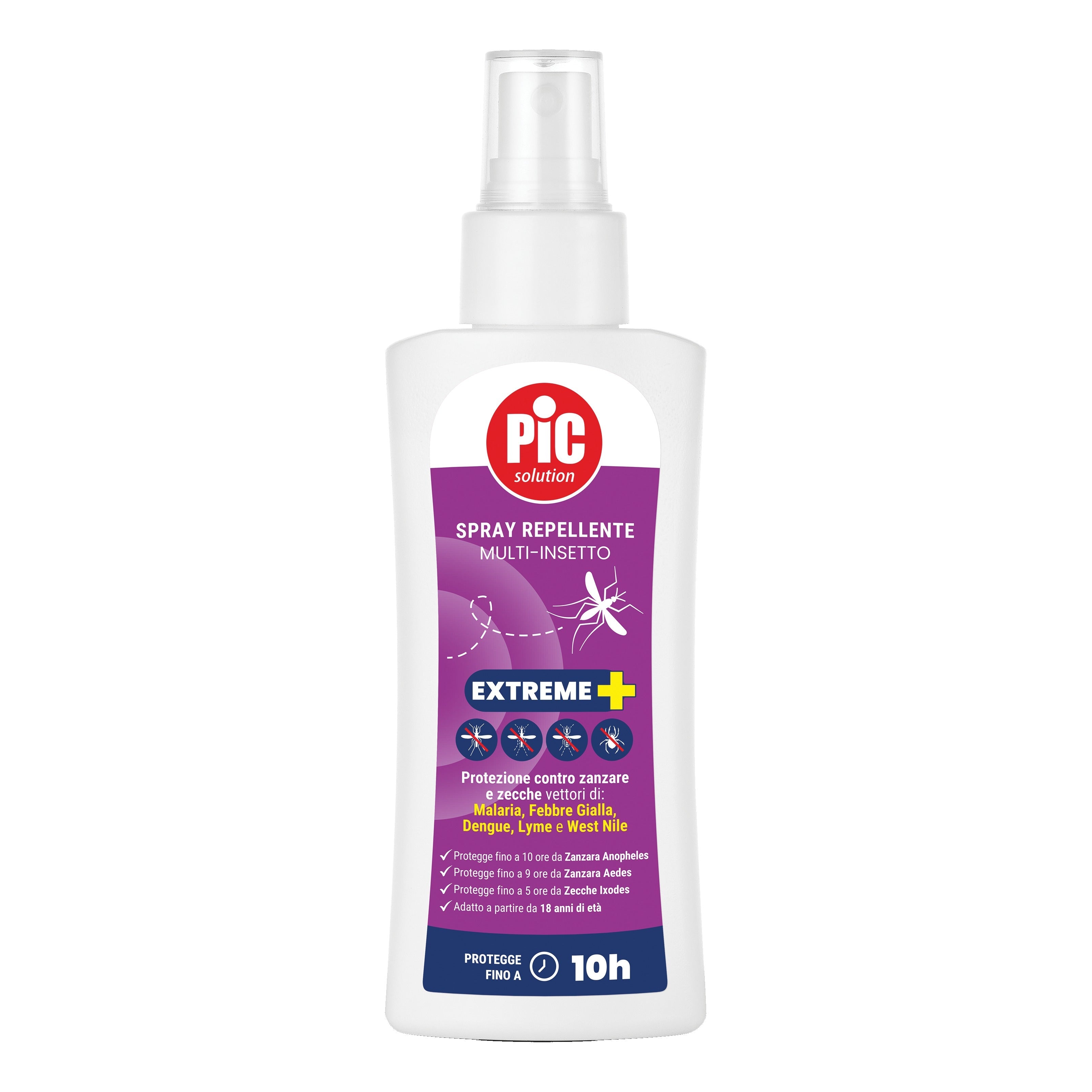 PIC SOLUTION SPRAY REPELLENTE MULTI-INSETTO EXTREME+ 100 ML