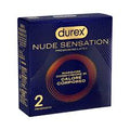 PRESERVATIVO DUREX NUDE SENSATION 2 PEZZI