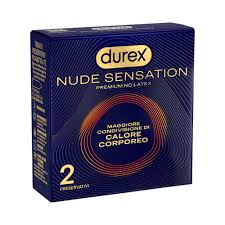PRESERVATIVO DUREX NUDE SENSATION 2 PEZZI