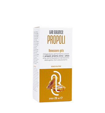 LIFE BALANCE PROPOLI SPRAY 20 ML CON EDULCORANTI SENZA GLUTINE