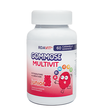 LABORATORIO DELLA FARMACIA GOMMOSE MULTIVITAMINICHE JUNIOR 60 CARAMELLE 3 G