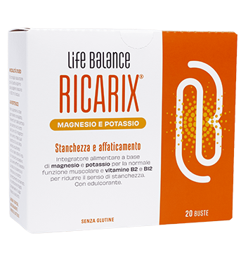 LIFE BALANCE RICARIX 20 BUSTINE TROPICAL CON EDULCORANTE SENZA GLUTINE NATURALMENTE PRIVO DI LATTOSIO