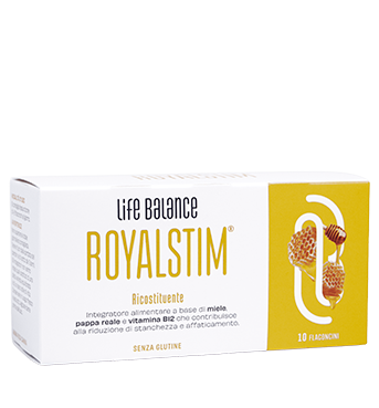 LIFE BALANCE ROYALSTIM 10 FLACONCINI DA 10 ML ROSA CANINA SENZA GLUTINE