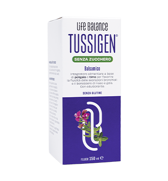 LIFE BALANCE TUSSIGEN BALSAMICO 150 ML CON EDULCORANTE SENZAZUCCHERO E GLUTINE